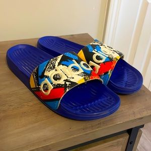 Adidas flip flop slides